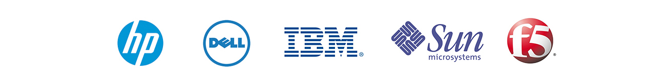HP、DELL、IBM、SUN、F5品牌logo圖