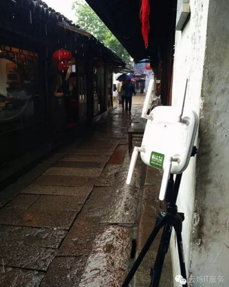 發布會現場所使用的無線AP設備