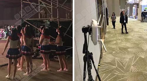 2017惠氏營(yíng)養(yǎng)品年會(huì)現(xiàn)場(chǎng)及無(wú)線(xiàn)AP部署圖