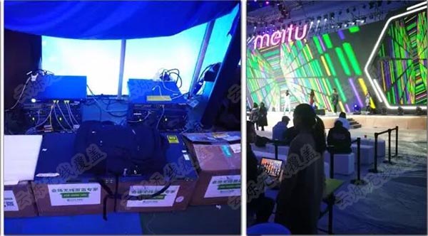 美圖T8發(fā)布會無線覆蓋使用的網(wǎng)絡(luò)設(shè)備