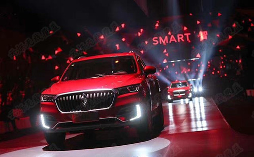 德國勁銳智聯SUV BX5上市發布會