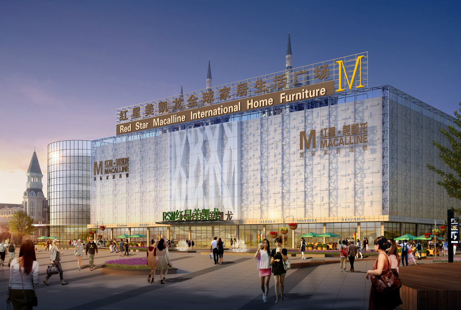 北京紅星美凱龍家具賣場無線覆蓋項目案例-----云爍服務