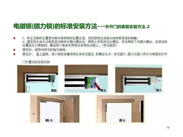 門禁系統常用電鎖的安裝方法